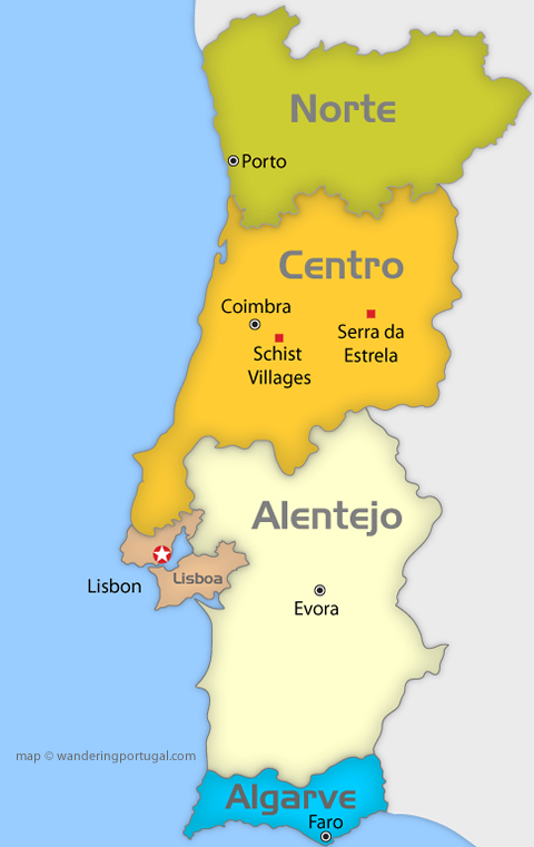 Regije Portugala
