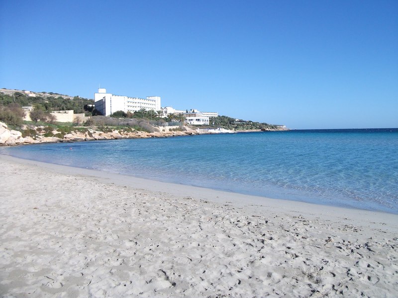 Melieha bay Malta plaža