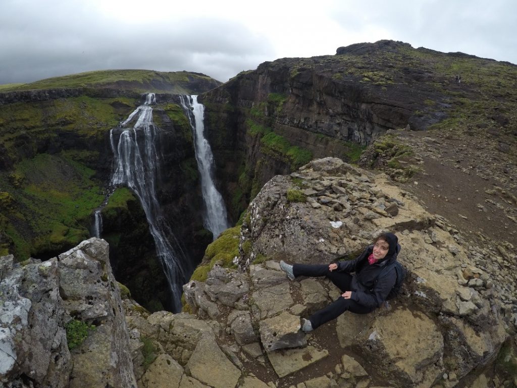 Glymur, drugi najveći vodopad na Islandu (198 m)