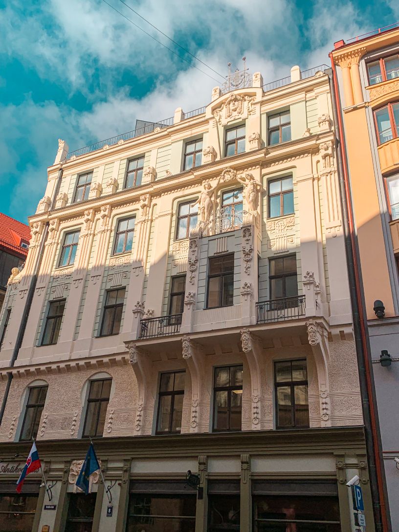 Art nuvo zgrade Riga