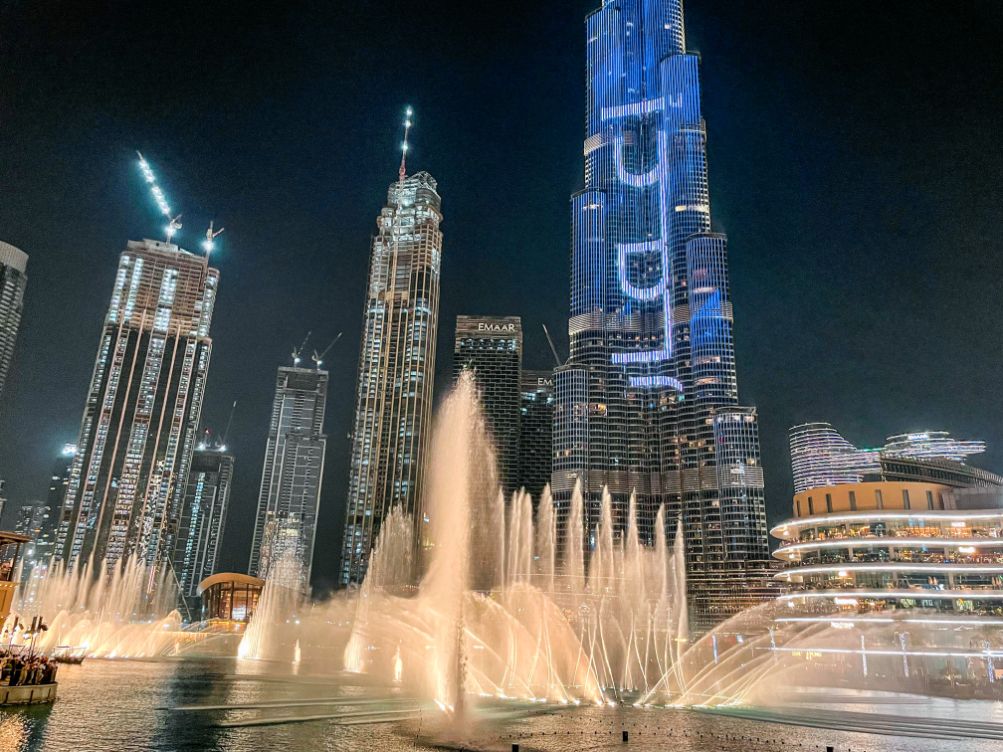 Magične fontane Dubai