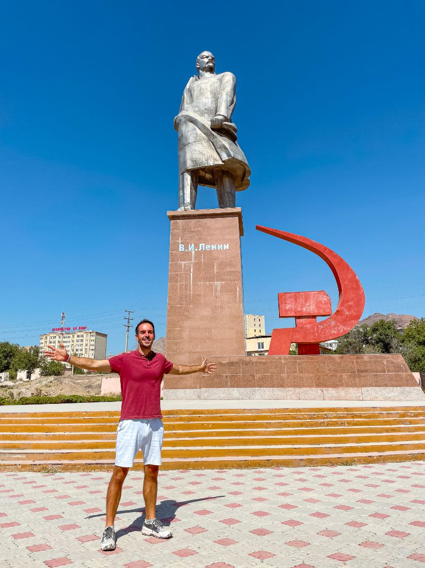 Statua Lenjina Tadžikistan