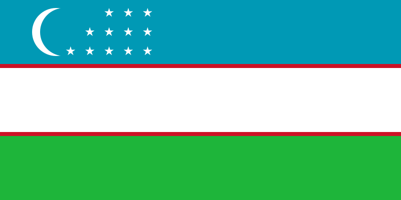 Uzbekistan zastava