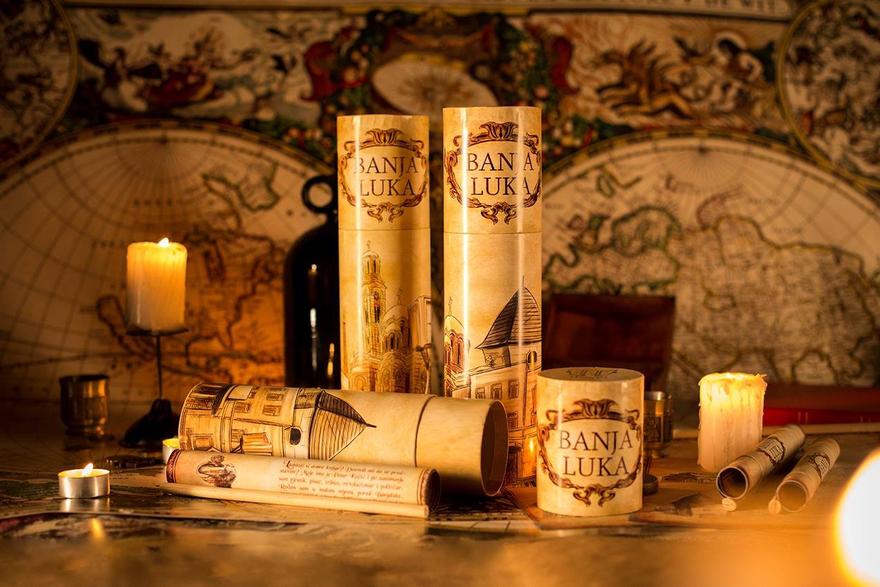 Travel mapping suvenir za Banjaluku