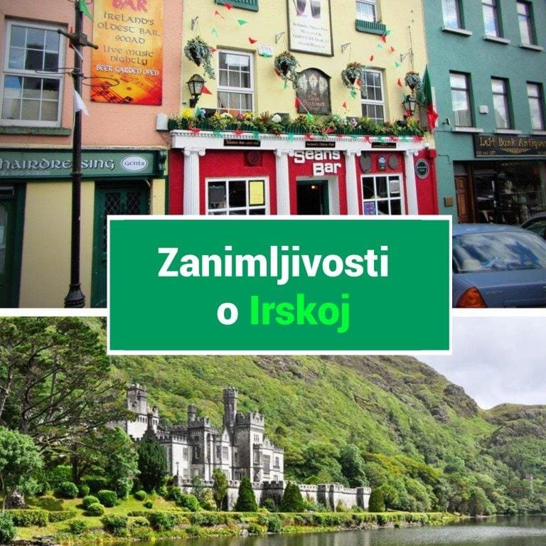 zanimljivosti o Irskoj
